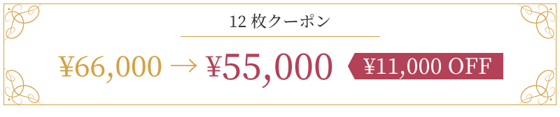 12枚クーポン